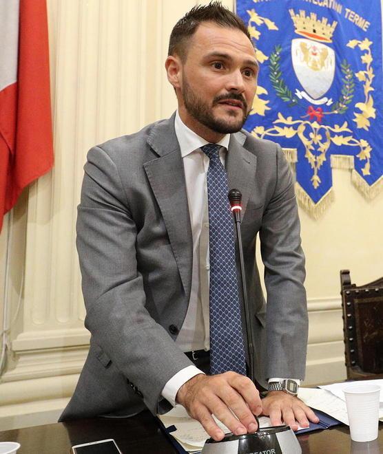 Luca Baroncini, sindaco di Montecatini