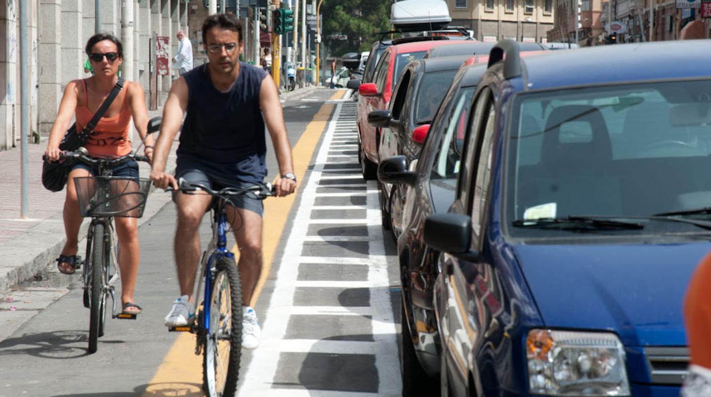Piste ciclabili contro traffico e assembramenti 