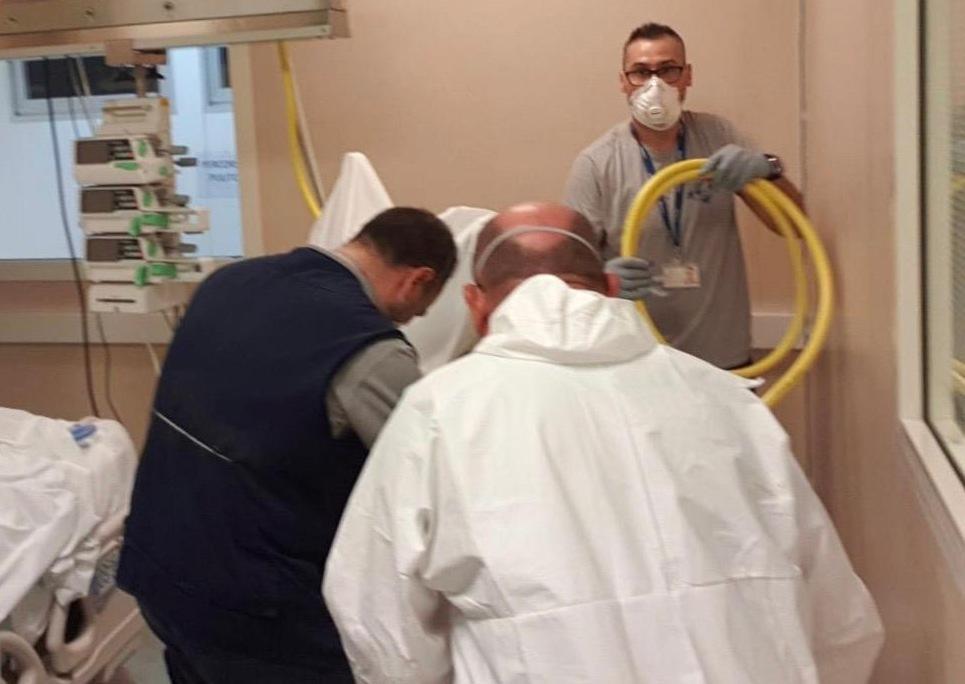 In ospedale a portare ossigeno e vita 