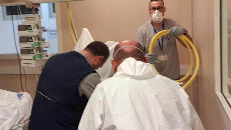 In ospedale a portare ossigeno e vita