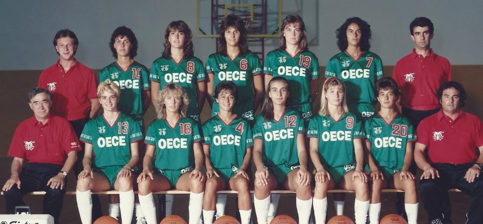 Trentadue anni fa l’impresa dell’Oece Cavezzo con la storica promozione in A1 femminile 