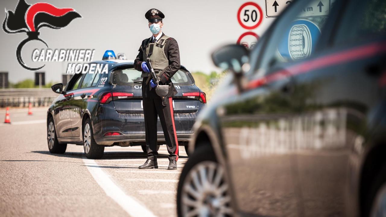 Controlli dei carabinieri nel modenese: denunce a persone in giro senza motivo. Un arresto per spaccio
