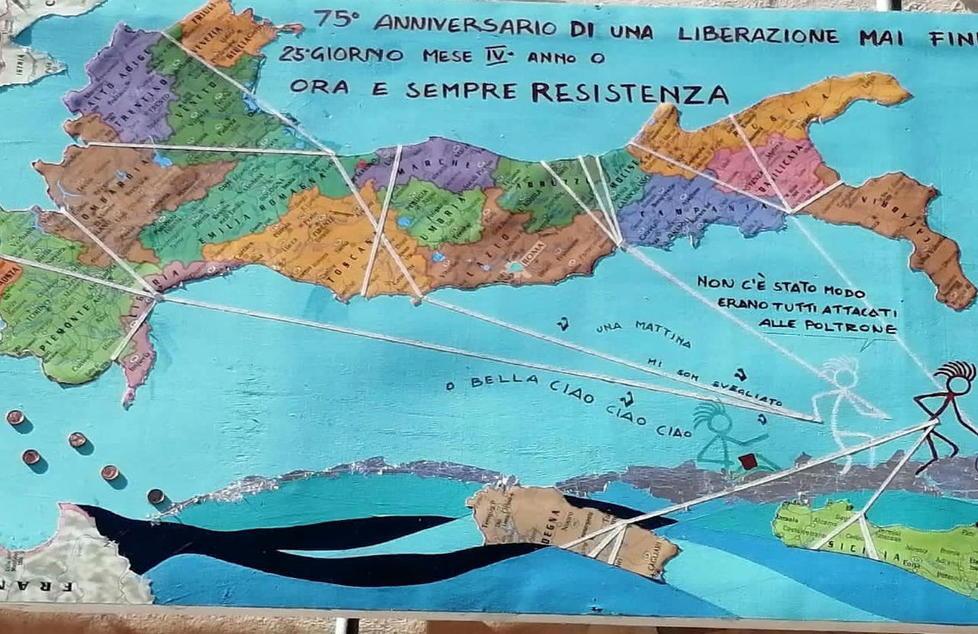 Il quadro dell’Italia partigiana