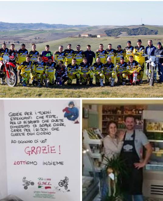 Un aiuto concreto per le famiglie in difficoltà dal team Il Colle Enduro 