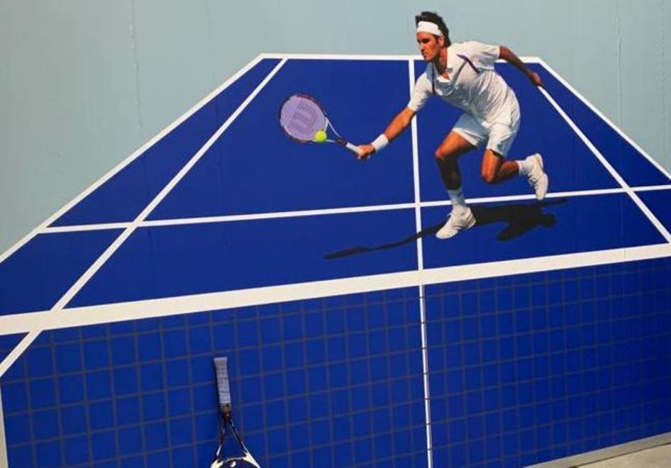 Al Circolo di Albinea ci si allena al videogame con Roger Federer 