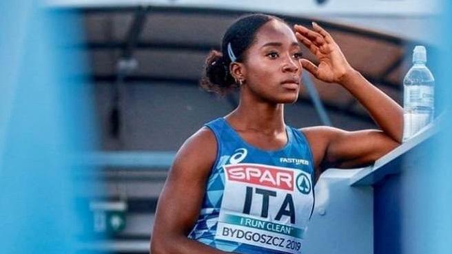 Zyanab Dosso, fortissima velocista della Corradini Excelsior Rubiera