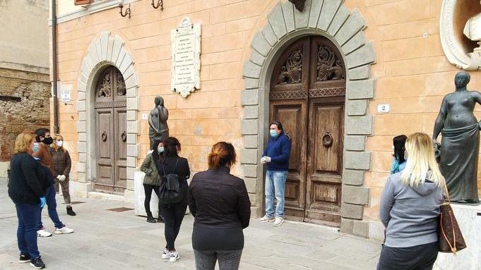 Incontro col sindaco in piazza Berardi “corriere” per Roma