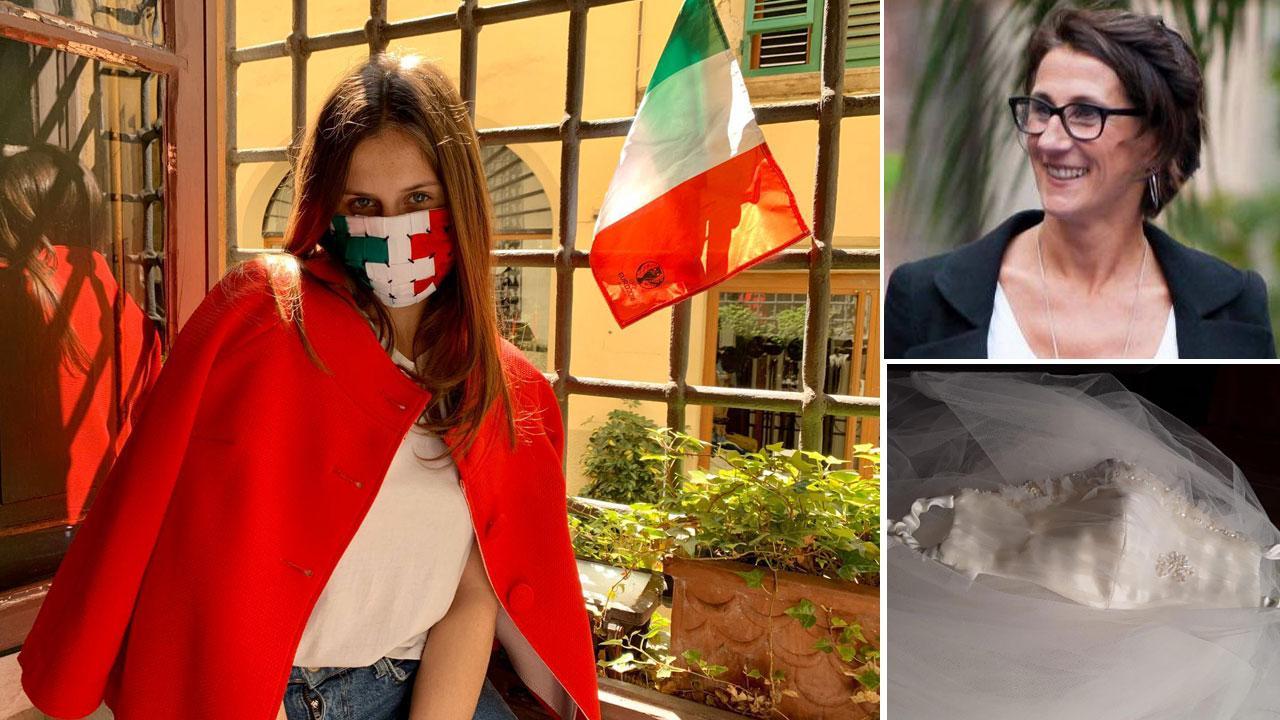 Mascherine di alta moda per signora e uomo: «In questi tempi dobbiamo reinventarci»