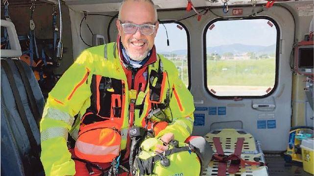 Guarito il medico dell’elisoccorso: «Ho temuto per i miei familiari»