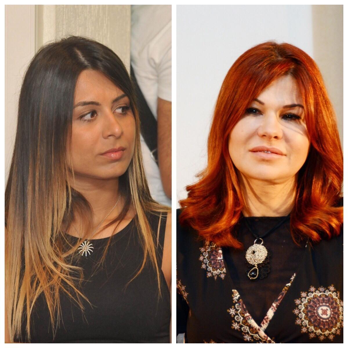 Da sinistra le consigliere Giulia Derosas (Fi) e Patrizia Desole (Pd)