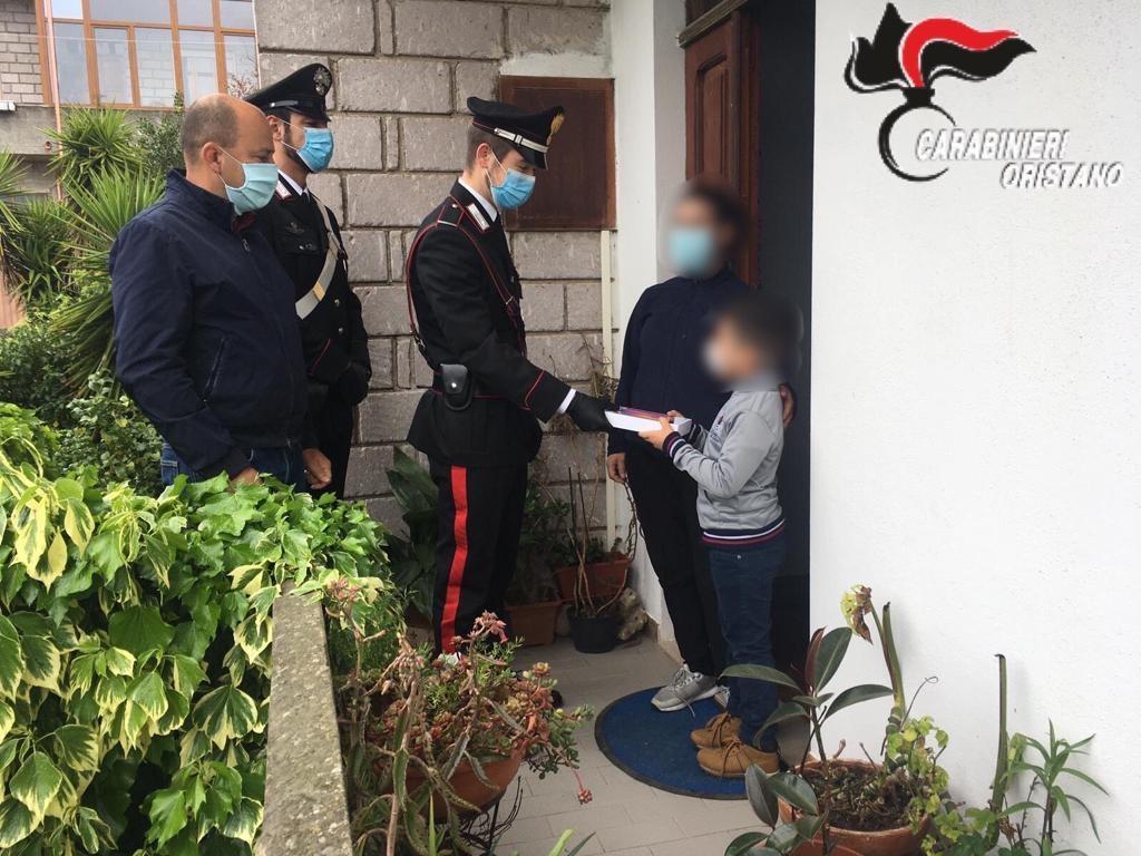 La consegna di un tablet a Oristano