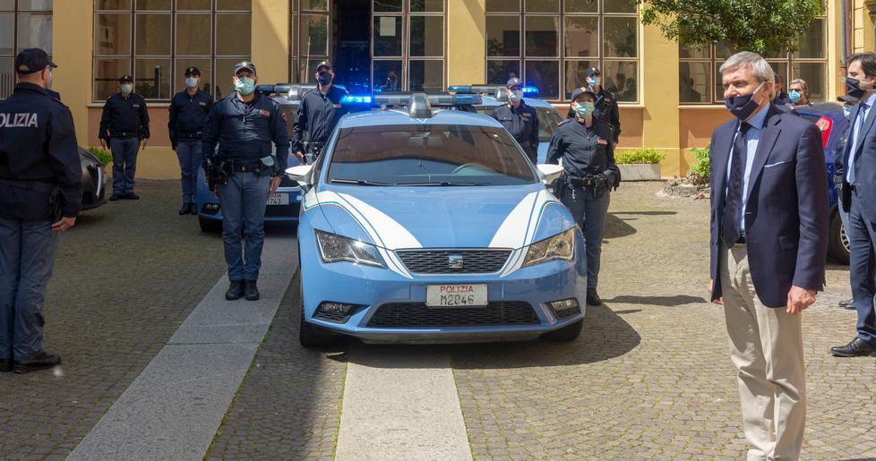 L’omaggio all’agente ucciso
