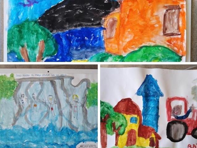 Ben 114 bambini partecipano alla gara di pittura “a distanza” 