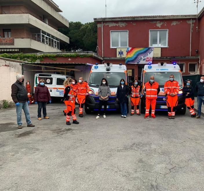 Due ambulanze in dono per la Pubblica Assistenza