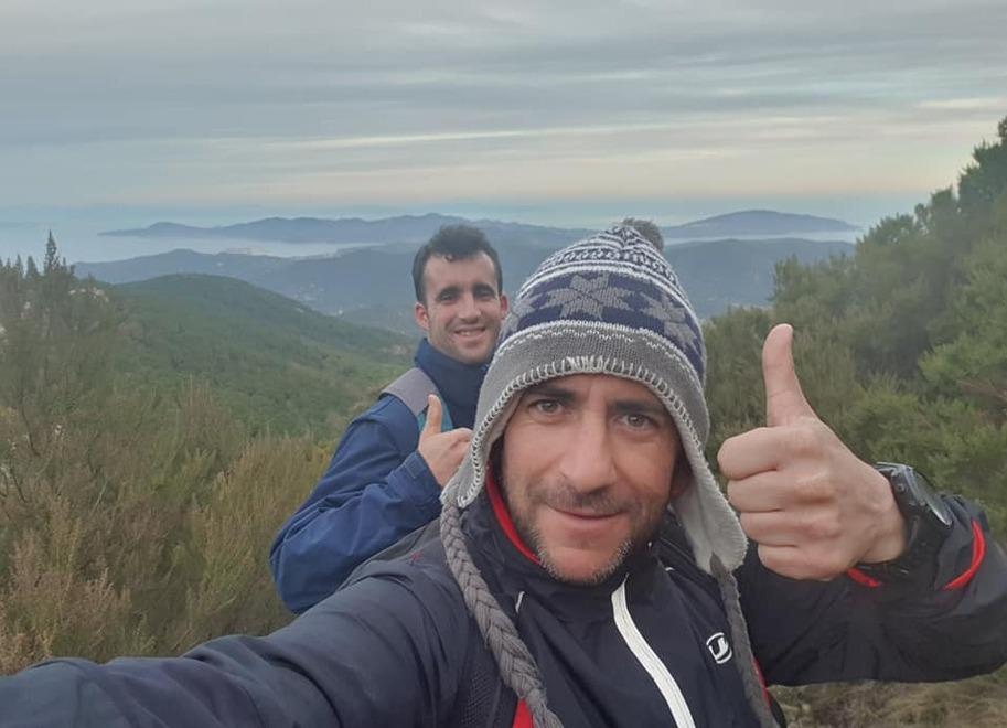 Gambini scalda i muscoli «La montagna è la mia vita» 