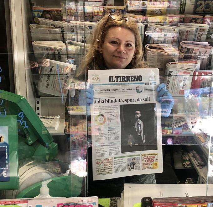 Le edicole dove domenica potete comprare Il Tirreno 