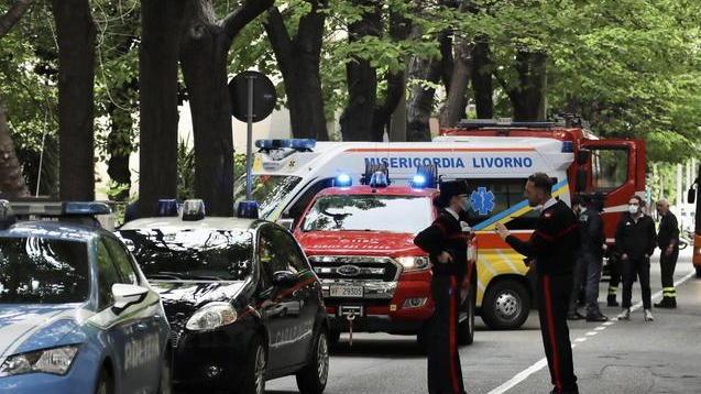 Paura per un incendio in un appartamento