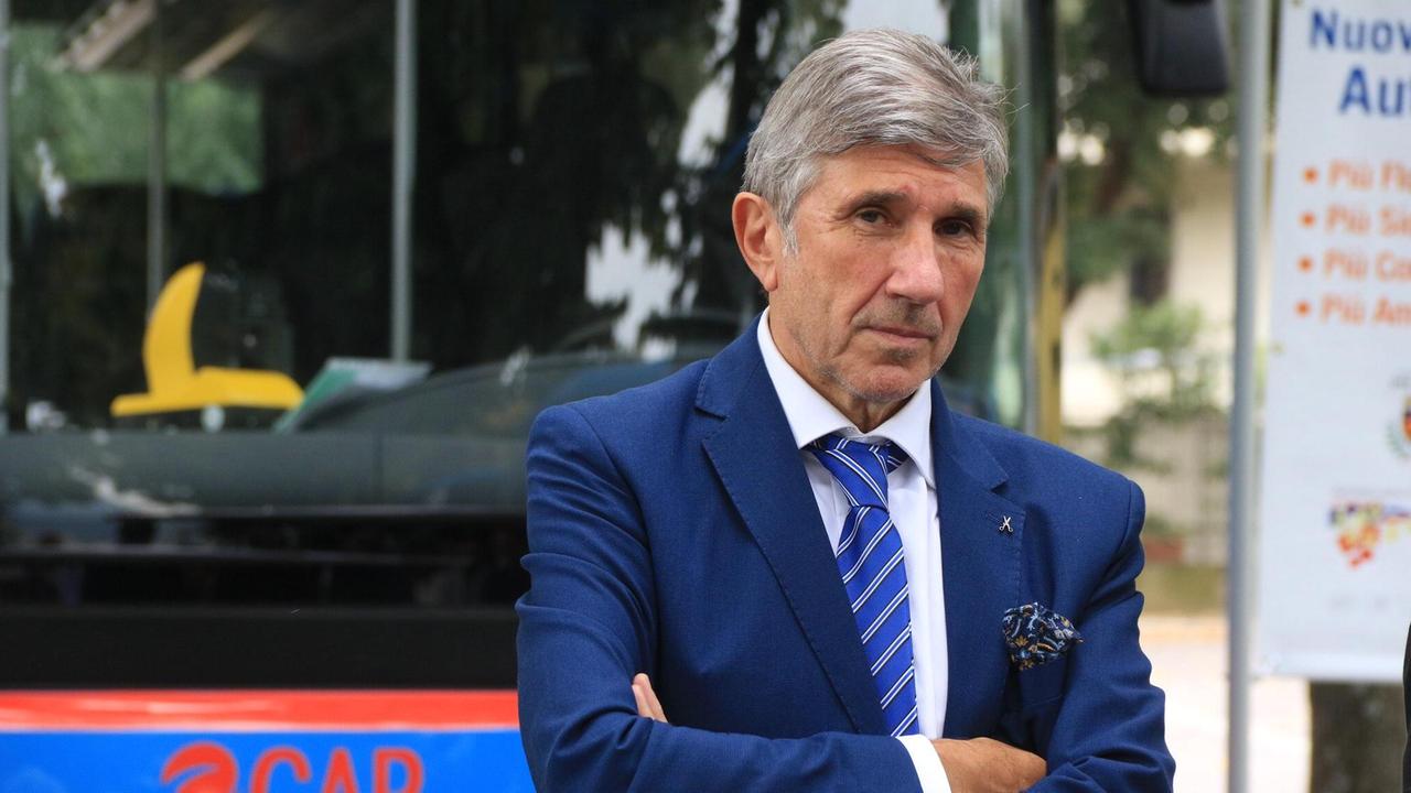 Il presidente della Cap Giuseppe Gori