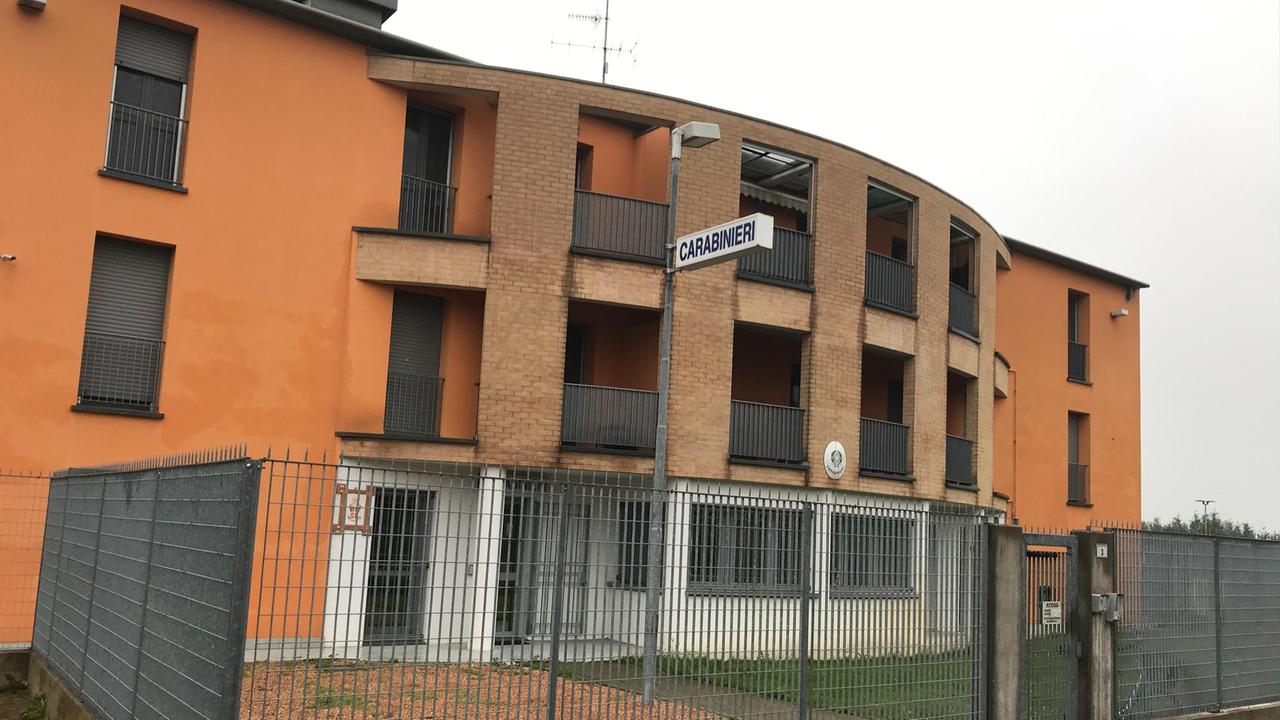 La caserma dei carabinieri di Campagnola