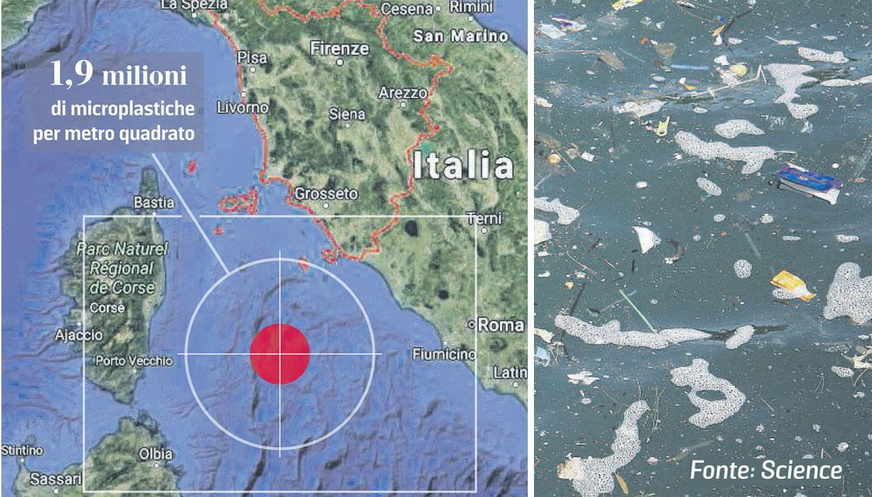 Nel mar Tirreno la più grande discarica di microplastiche. Da dove arrivano? Anche dall'Arno