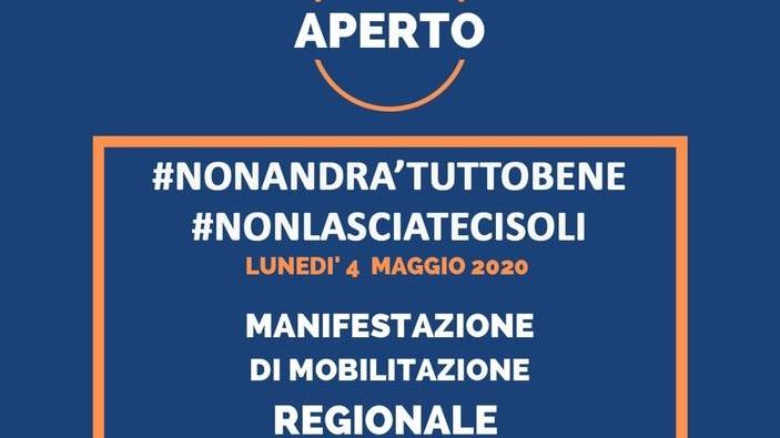Domattina negozi “aperti” per battere cassa al Governo