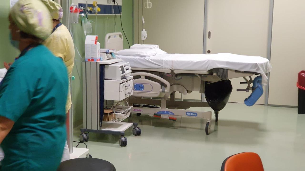 La sala parto all'ospedale San Jacopo di Pistoia