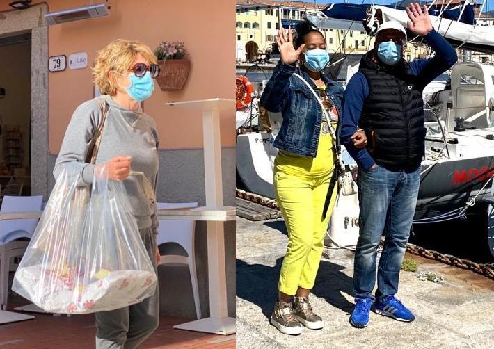 Tante persone in giro ma senza assembramenti 
