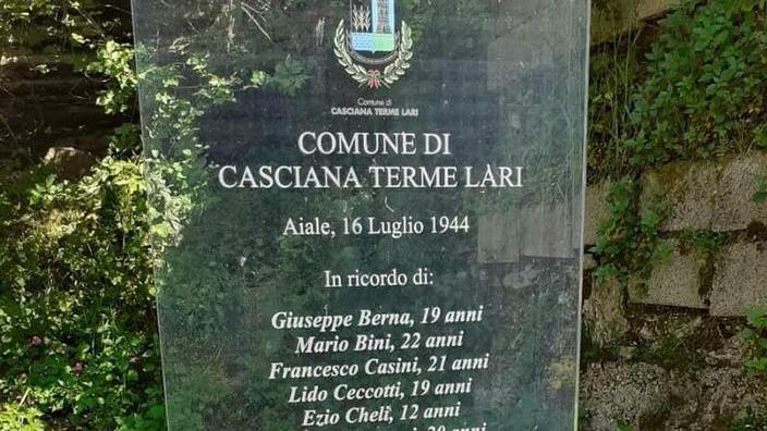 La strage del 1944 provocò la morte di diciassette persone
