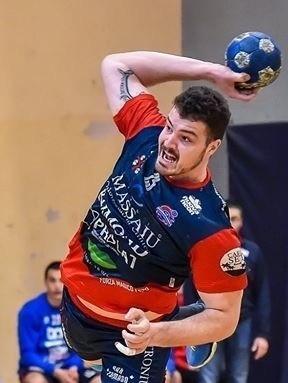 brasiliani pallamano masia foto su una collonna 