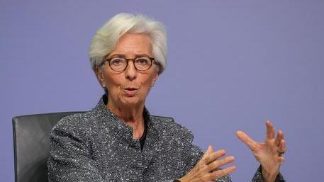 La presidente della Bce Christine Lagarde