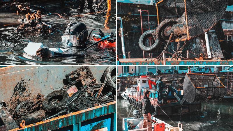 La nostra inciviltà riemerge dalla pulizia dei Fossi: ecco i quintali di relitti tornati a galla - Video 