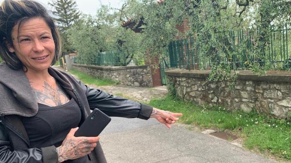La figlia di Stefania Candian indica il punto dell'impatto