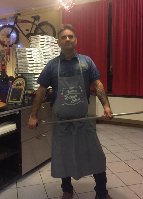 Giuseppe Ariti, titolare della pizzeria Chimenti Special a Ospedaletto