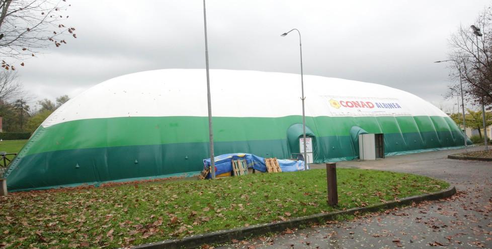 La pista polivalente del parco Lavezza