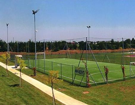 Uno dei campi dell’area ex Zuccagialla