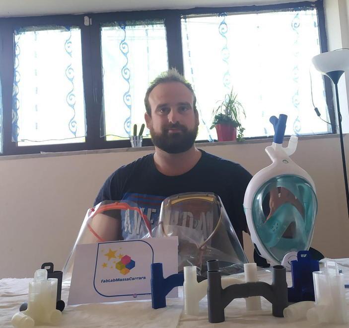 Visiere antivirus stampate in 3d: il gruppo FabLab non si ferma 