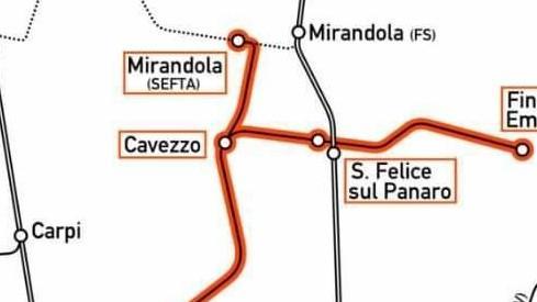 “Riesumare la ferrovia ex Sefta Modena e Mirandola più vicine”