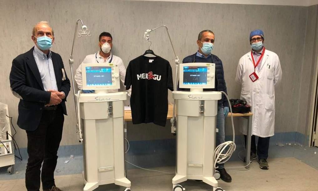 Donati all’Aou due ventilatori