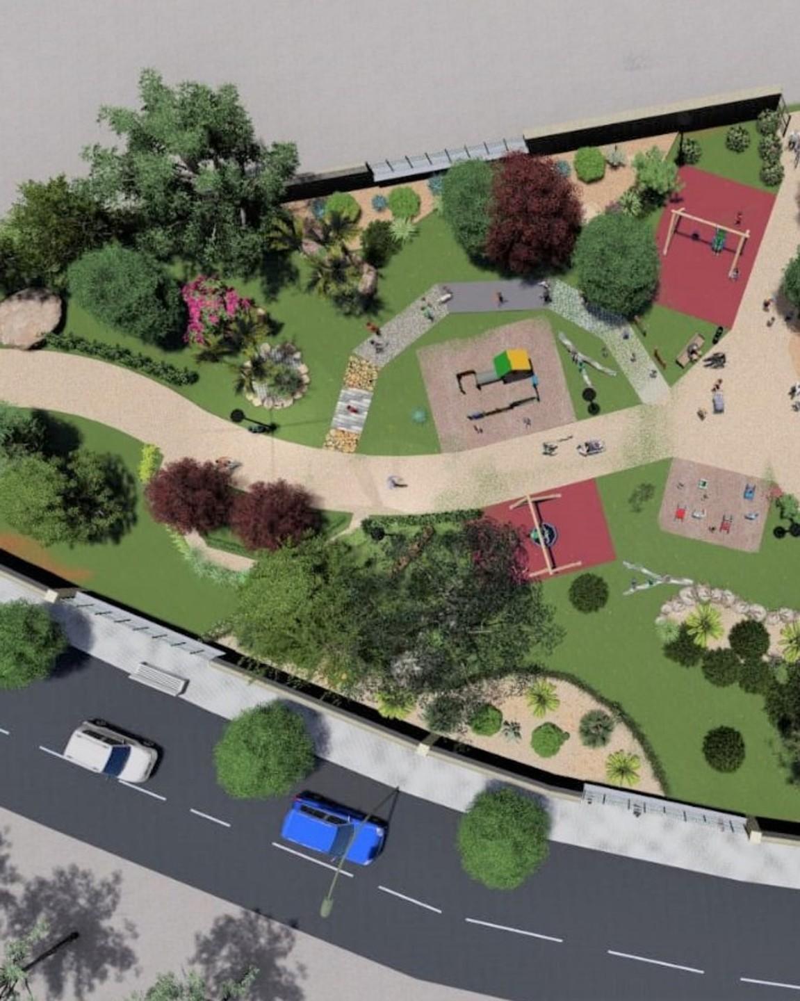 Ploaghe, riparte in sicurezza il cantiere del parco inclusivo