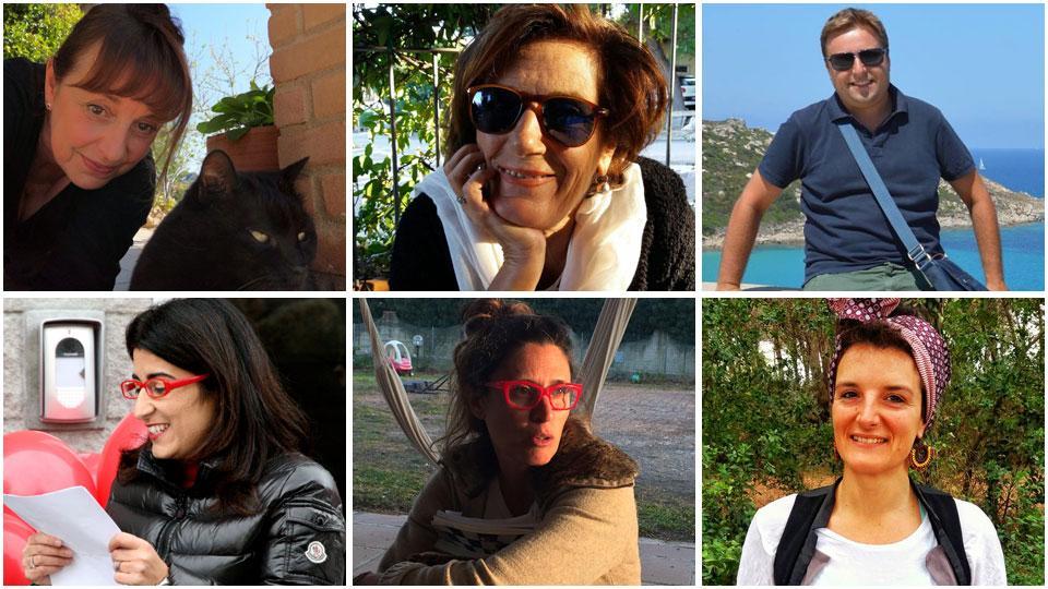 In alto, da sinistra: Monica Creatini (44 Gatti), Isa Bensi (San Ranieri) e Marco Paggetti (Sacro Cuore)
In basso, da sinistra: Ernestina Trinato (Contesto Infanzia), Chantal Zingoni (ludobaby Jambo) e Simona Zurro (Ottavia)