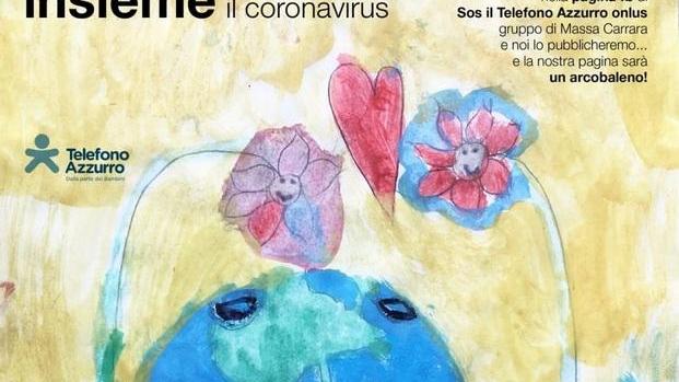 Il coronavirus nei disegni dei bambini