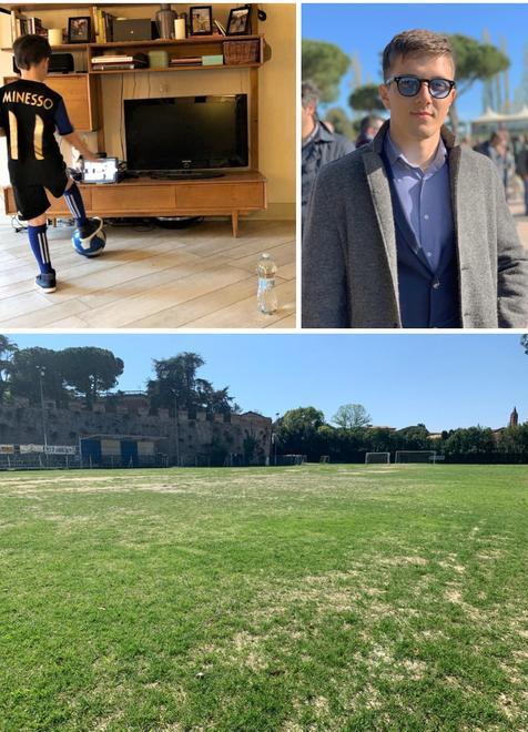 Alla Freccia Azzurra si palleggia e si suda tutti insieme, anche se davanti al tablet