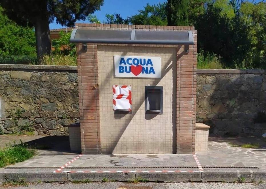 Buggiano, fontanello riaperto