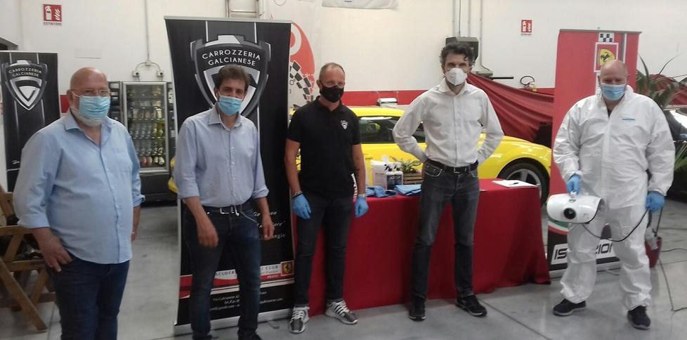 Un pit stop speciale per le ambulanze al Ferrari Club 