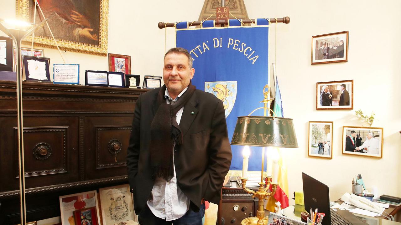 Oreste Giurlani, sindaco di Pescia