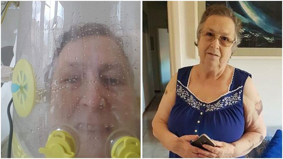 Stefania Novi, in terapia intensiva e oggi sorridente