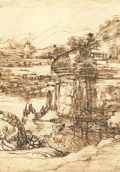 La natura dopo la peste Quando Leonardo disegnò le Cerbaie “liberate” dal contagio 