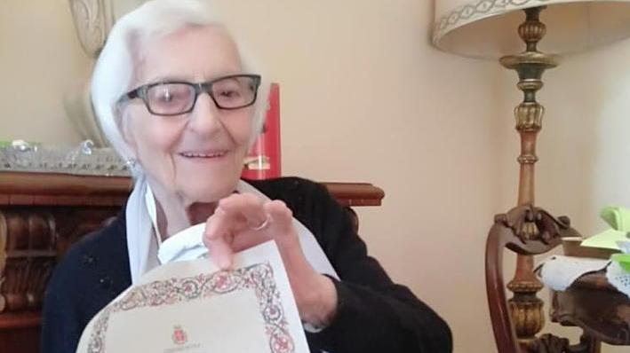 Annita Moni compie un secolo di vita con due pandemie