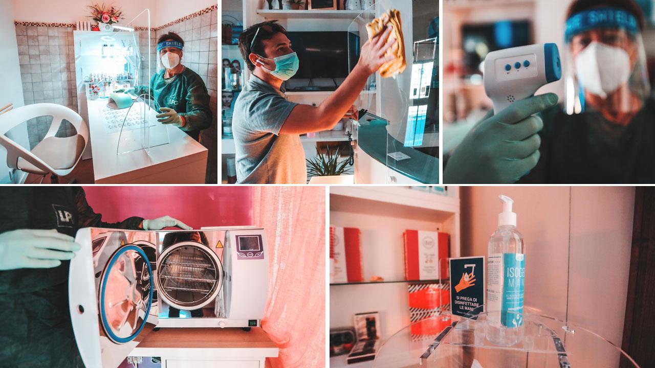 La bellezza ora va isolata: «Termoscan e cabine sterili per curare mani e corpo»