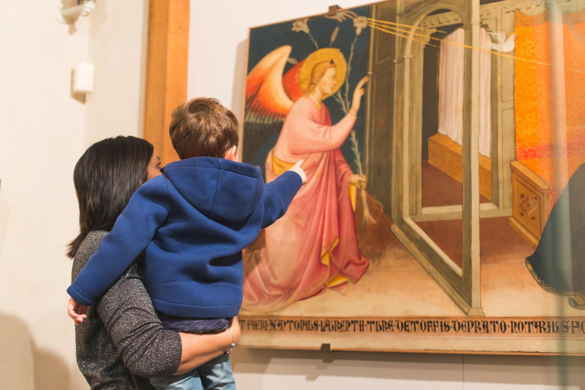 L'interno del Museo di Palazzo Pretorio